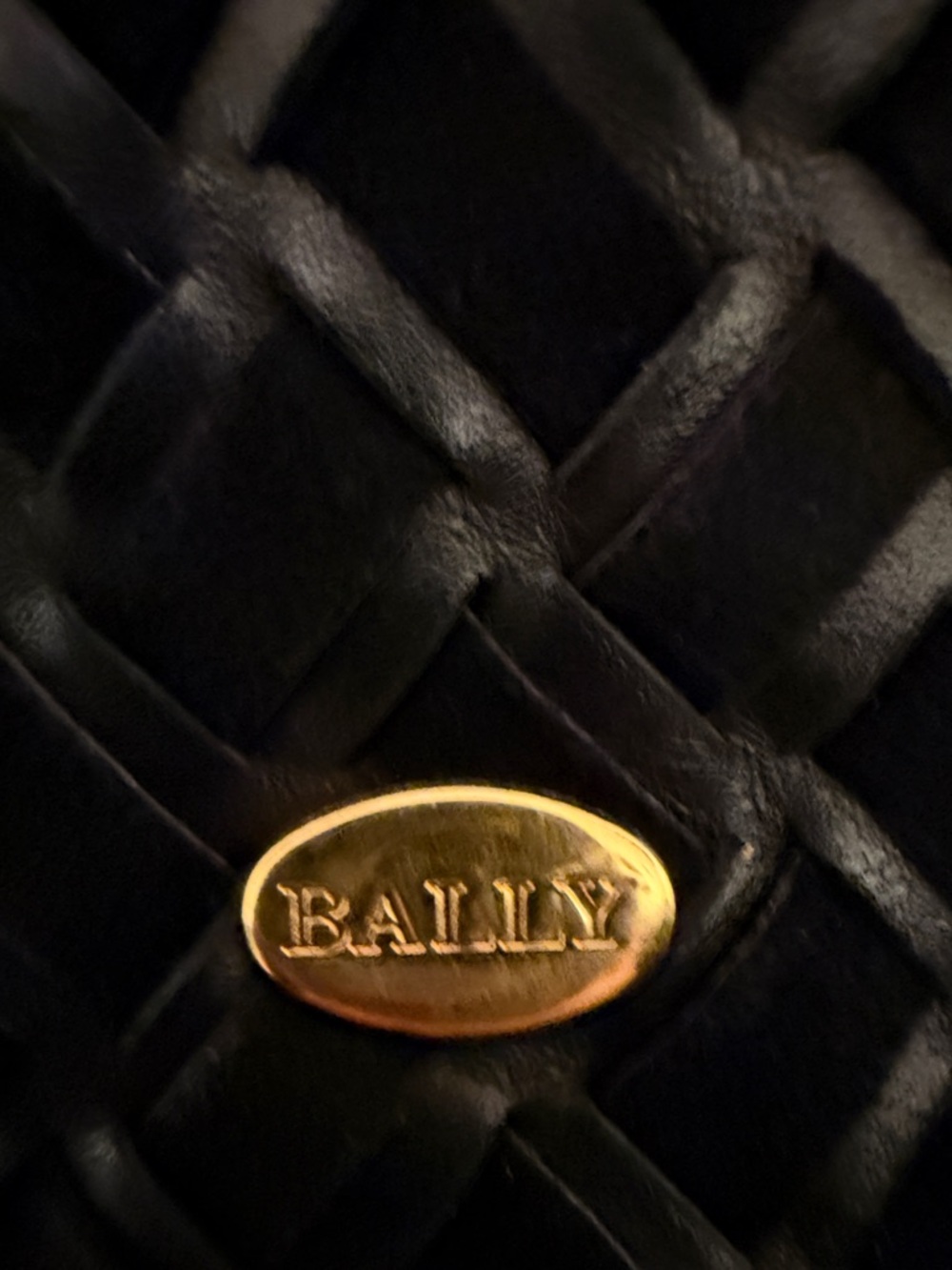 💯 Authentic Bally Leather Suede Satchel Bally Handbag Bally classic handbag - Picture 2 of 15